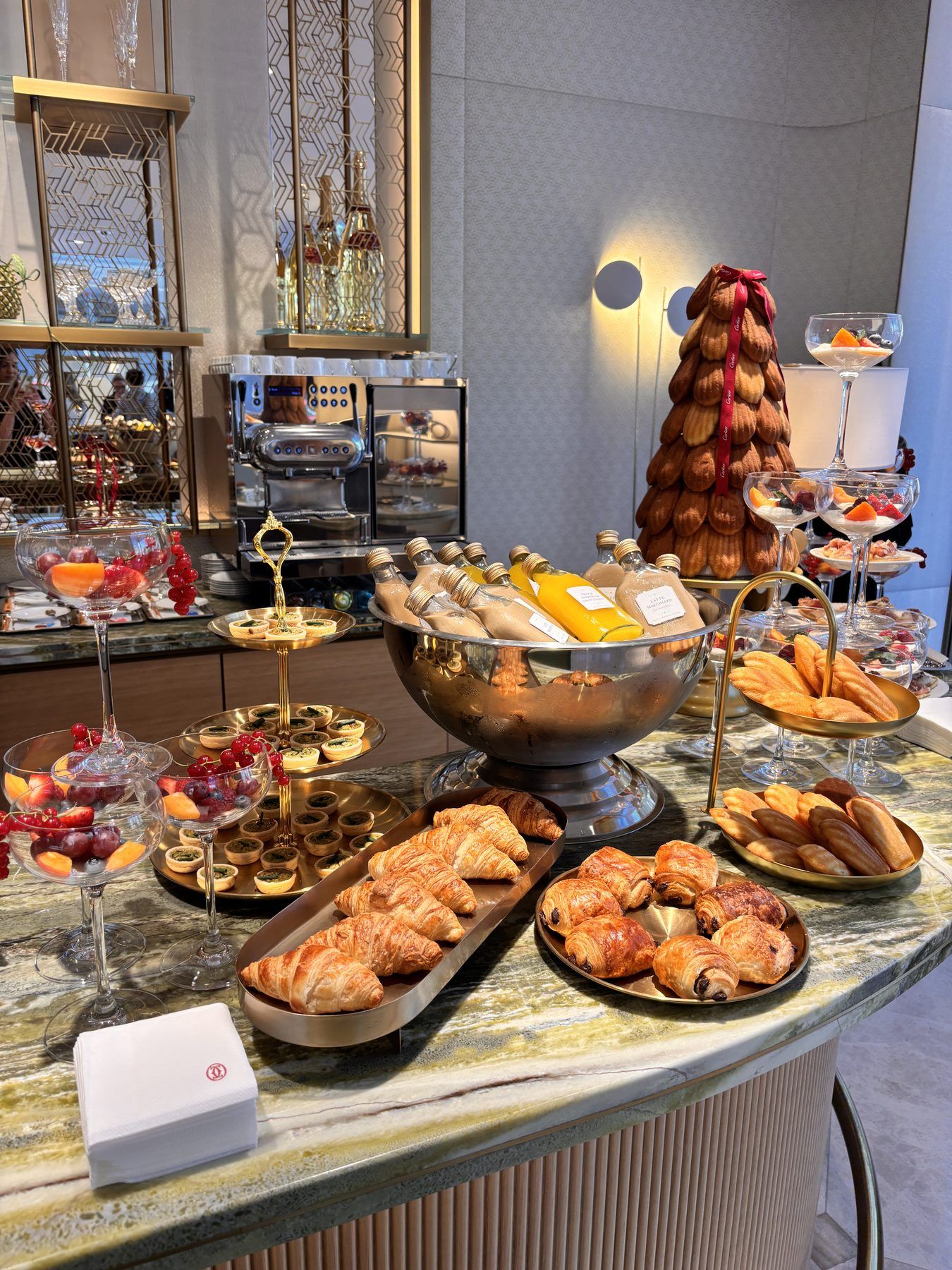 Patisserie am Abend